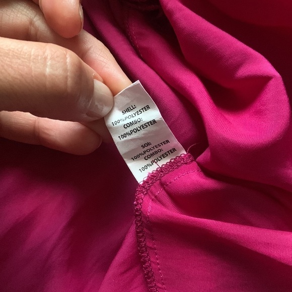 Ramy Brook Jessica Solid Off-The-Shoulder‎ Dress size M hot pink fuchsia party - Picture 6 of 11